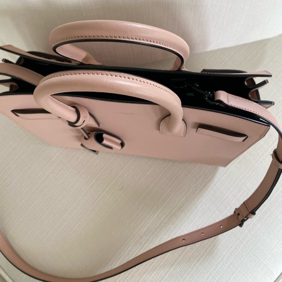 Saint Laurent Small Pink/Black Sac du Jour - Picture 2 of 11